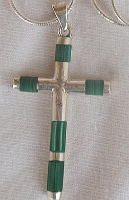 A Cross with Eilat stone
