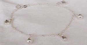 Star-silver bracelet