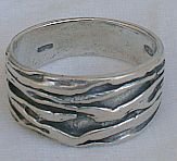 An silver ring
