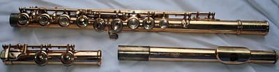 Haynes 14K Gold flute