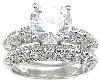 Diamond Wedding Set Size 6