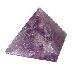 Amethyst Stone Pyramid- Solid - 25-30 mm