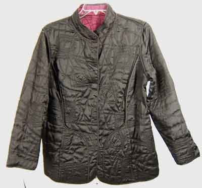 $148 Vikki Vi Silk Oriental Styled Reversible Jacket Plus Size OX