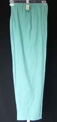 NEXX Woman Silk Linen Teal Pants Trousers Plus Size 3X