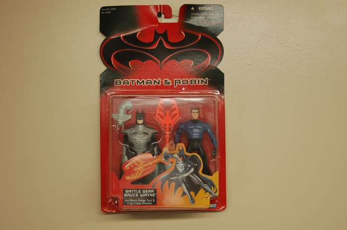 KENNER BATMAN & ROBIN BATTLE GEAR BRUCE WAYNE