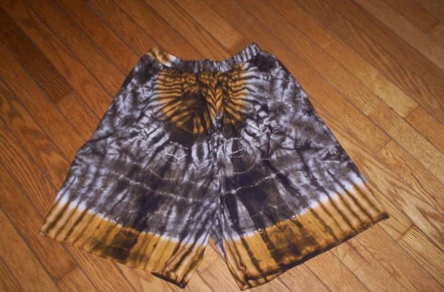Tye - Dye Cotton Shorts
