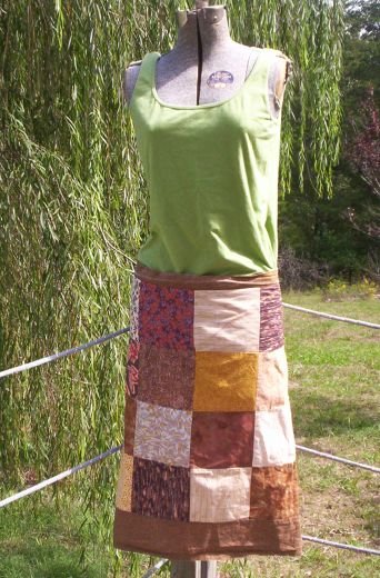 Earth Mama Patchwork Apron