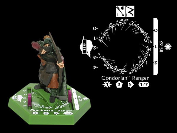 BS69 Gondorian Ranger - Rare