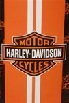 Harley Davidson fleece blanket