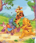 Disney Winnie the Pooh Micro Fiber Blanket