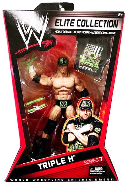 Mattel WWE Wrestling Elite Collection Series 7 DX TRIPLE H Action Figure with accessories New