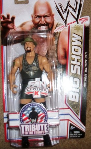 Mattel WWE Wrestling Fan Central K-Mart Exclusive Tribute To The Troops Big Show Action Figure