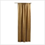 Faux Silk Curtain-Bronze #39396