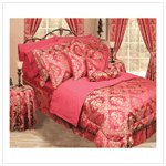 Red Bedding Ensemble -30 piece #38598