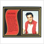 Elvis Biography Plaque #39279