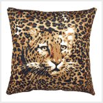 Ghost Leopard Accent Pillow #38769