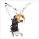 Art Glass Eagle Statue #38983