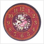 Oversized French Floral Clock #39151