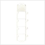 Elegant Vertical Towel Rack #39005