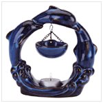 Jumping Blue Dolphins Oil Warmer #34342