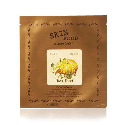 SKINFOOD: Potiron au Lait Essence Mask Sheet
