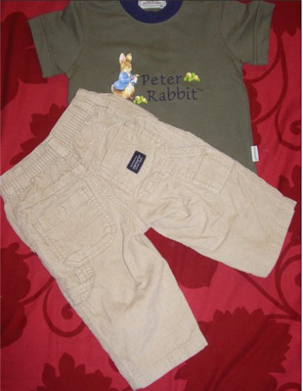 Used - Carters Culdoroy Quarter Pant