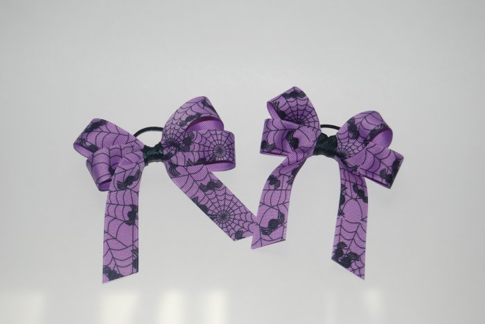 Halloween pony bows