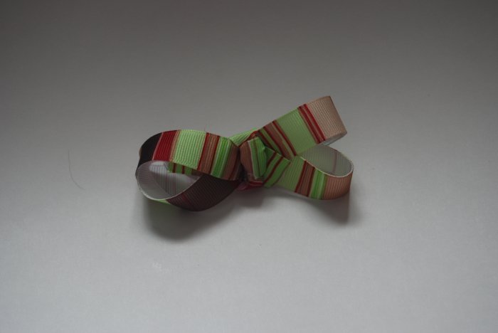 Fall colors pony bow