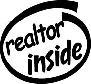 Realtor Inside Decal Sticker