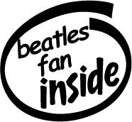 Beatles Fan Inside Decal Sticker