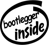 Bootlegger Inside Decal Sticker