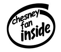 Chesney Fan Inside Decal Sticker kenny