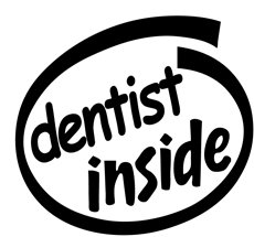 Dentist Inside Decal Sticker