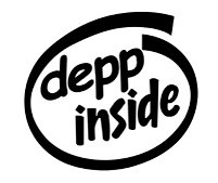 Depp Inside Decal Sticker johnny