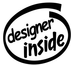 Designer Inside Decal Sticker