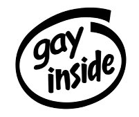 Gay Inside Decal Sticker