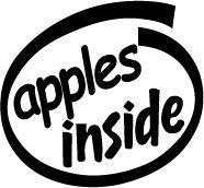 Apples Inside Decal Sticker