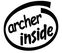 Archer Inside Decal Sticker