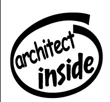 Architect Inside Decal Sticker
