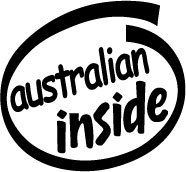 Australian Inside Decal Sticker