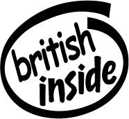 British Inside Decal Sticker
