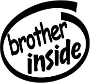 Brother Inside Decal Sticker