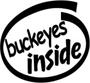 Buckeyes Inside Decal Sticker
