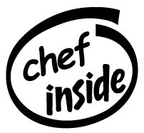Chef Inside Decal Sticker