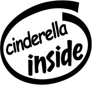 Cinderella Inside Decal Sticker