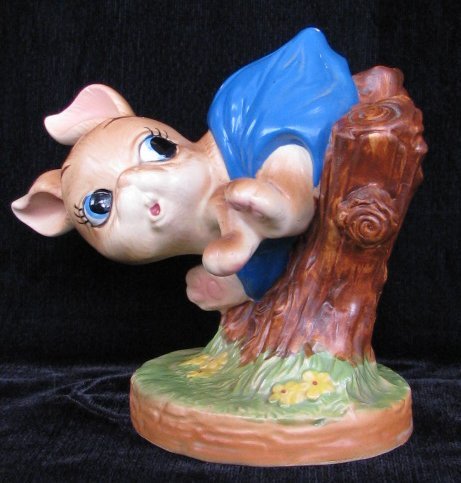 Adorable Vintage Porcelain Bunny Rabbit Figurine
