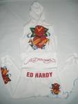 White Ed Hardy Sweat Suit