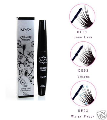 NYX DOLL EYE MASCARA VOLUME EXTREME BLACL