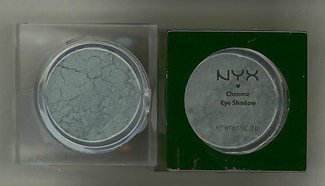 NYX CHROME EYESHADOW- COLOR HARDCORE