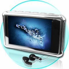 320x240 MP4 Player 1GB - AVI Format + Mini SD Card Reader